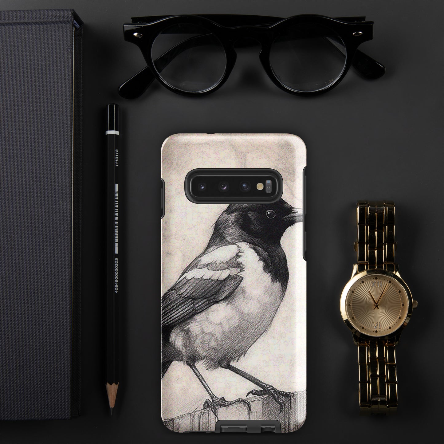 Magpie Bird Art Tough case for Samsung®