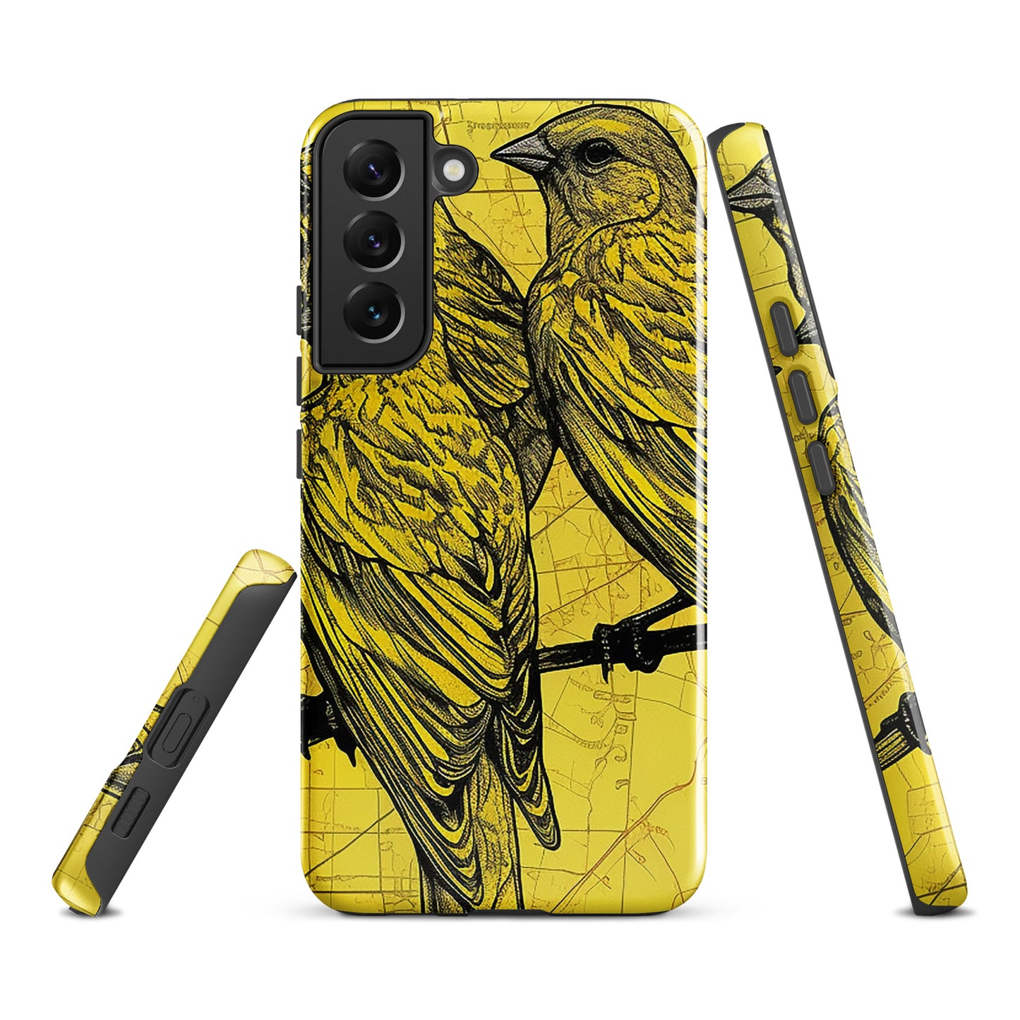 Yellowhammer Birds Graphic Tough case for Samsung®