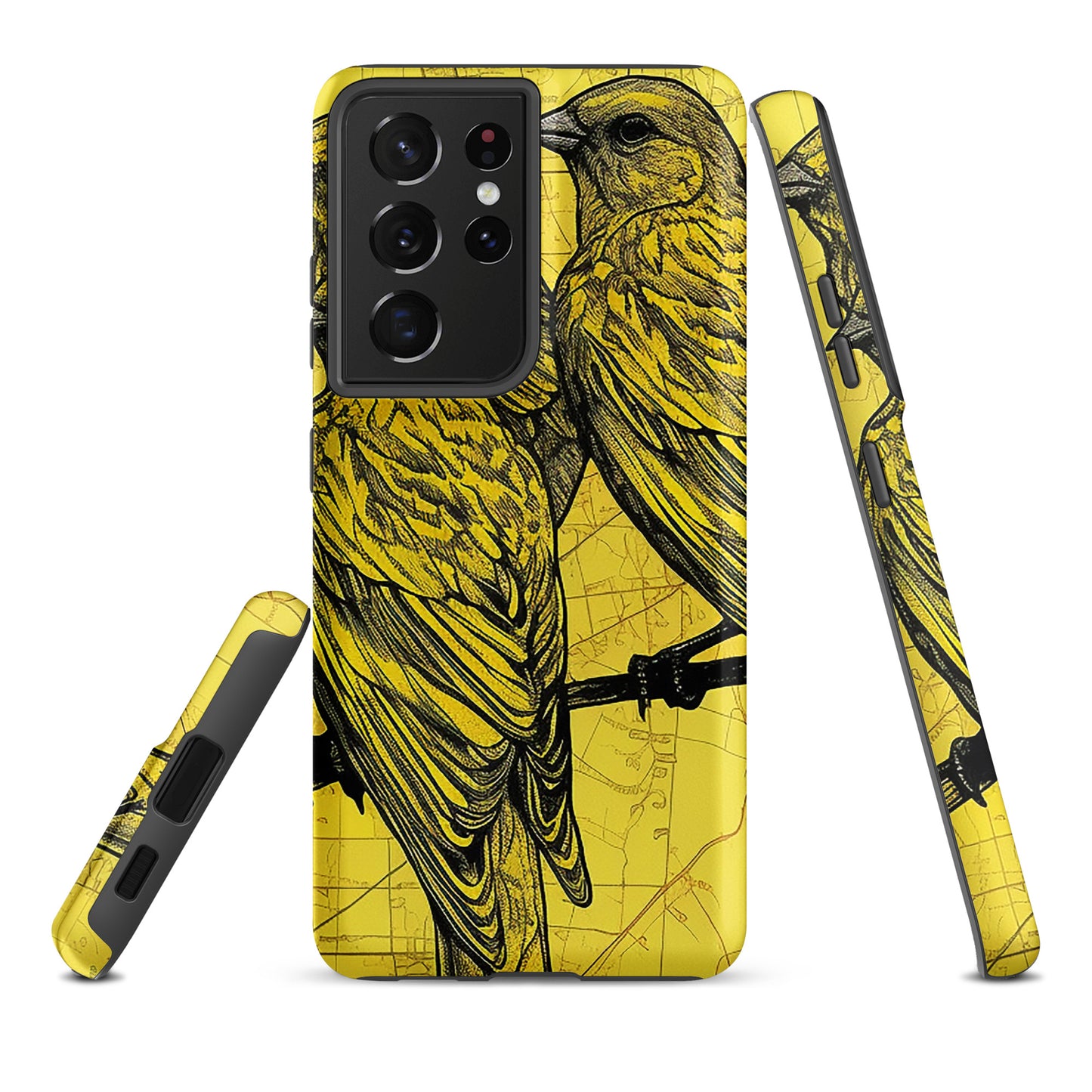 Yellowhammer Birds Graphic Tough case for Samsung®