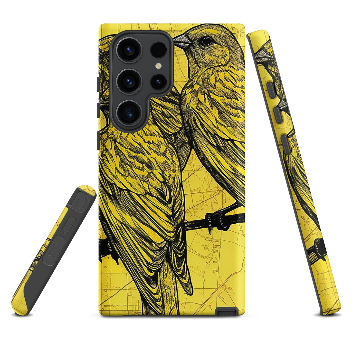 Yellowhammer Birds Graphic Tough case for Samsung®